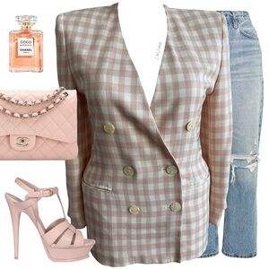 VINTAGE SAVILLE STATEMENT BLAZER